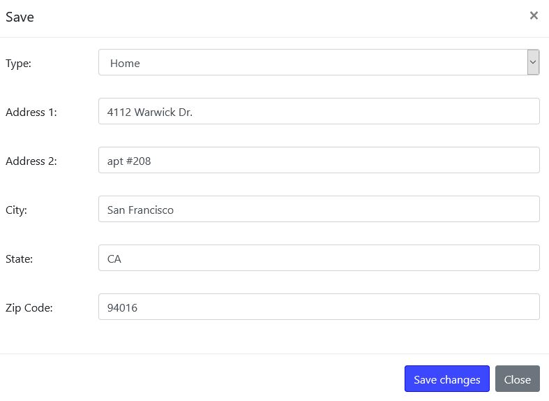 ADOM JSON example